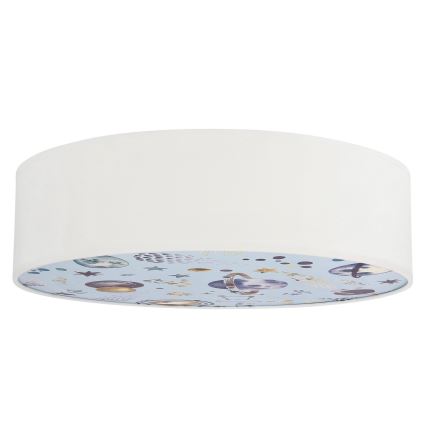 Dečje stropno svetlo KIDDY 2xE27/40W/230V bela/plava