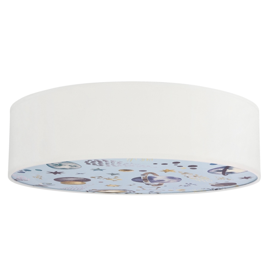 Dečje stropno svetlo KIDDY 2xE27/40W/230V bela/plava