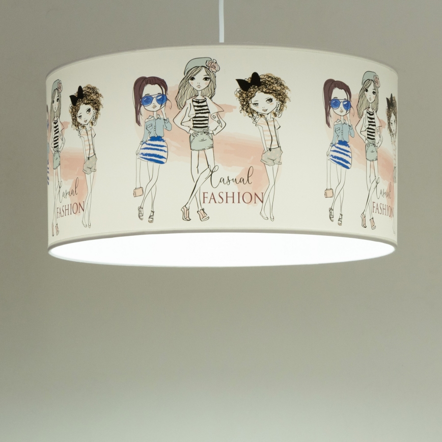 Dečji luster GIRLS VIBES 1xE27/60W/230V Ø 40 cm za devojčice