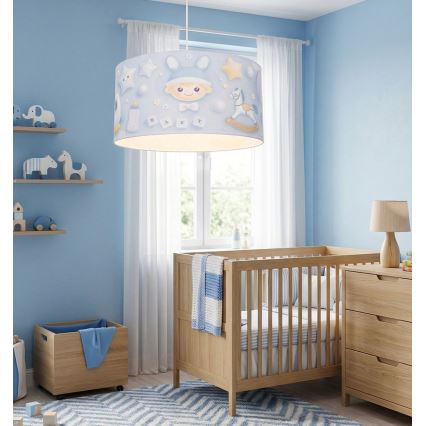 Dečji luster KIDS ROOM 1xE27/60W/230V Ø 40 cm kosmonaut