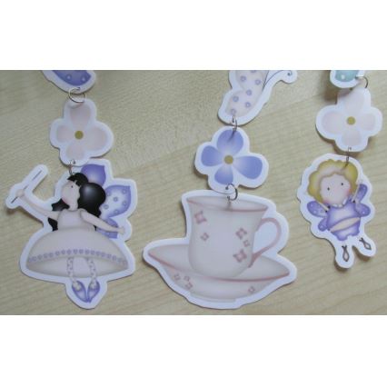 Decofun 70-114 - Dečiji abažur za dečiji luster HEIRLOOM E27 430x230 mm