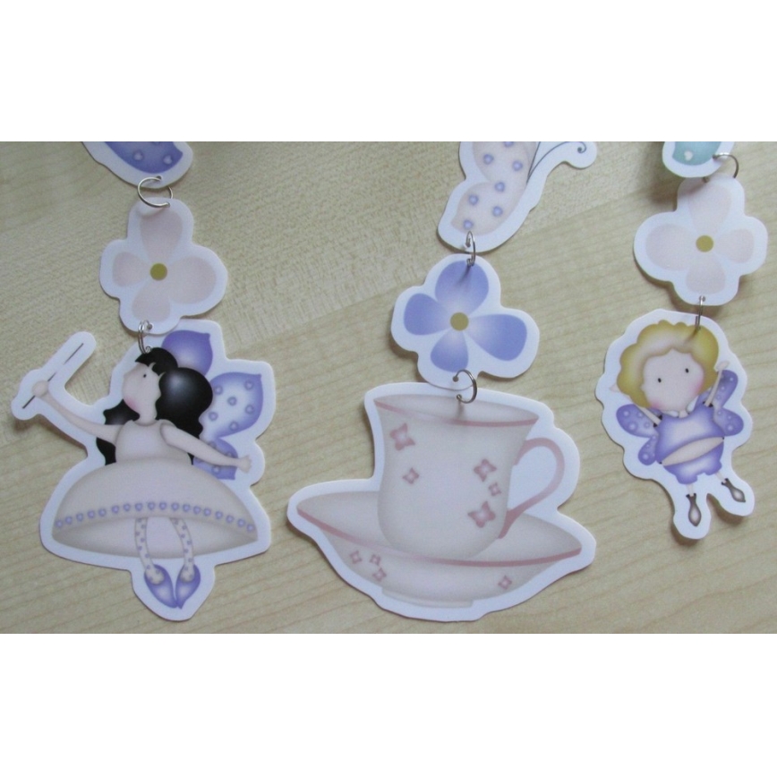 Decofun 70-114 - Dečiji abažur za dečiji luster HEIRLOOM E27 430x230 mm