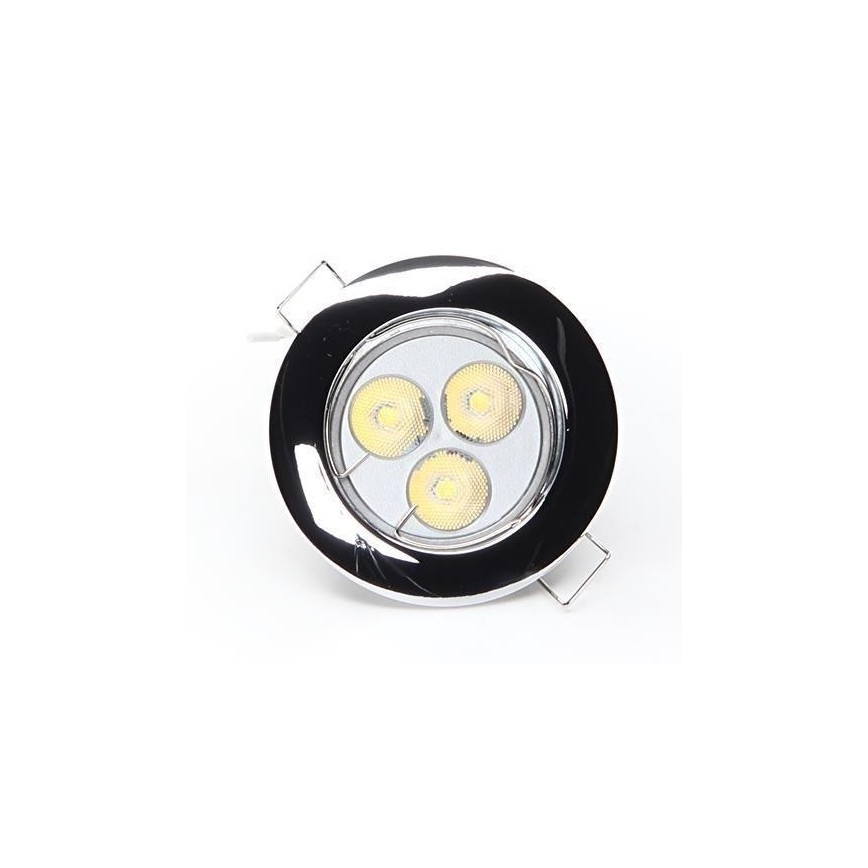 Deko-Light 120018 - Ugradno svetlo RUND 1xGU5,3-MR16/35W/12V sjajni hrom