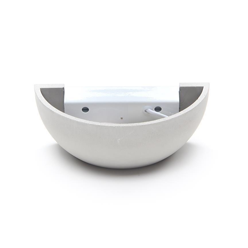 Deko-Light 341179 - Zidna svetiljka NETITO 1xE14/25W/230V beton