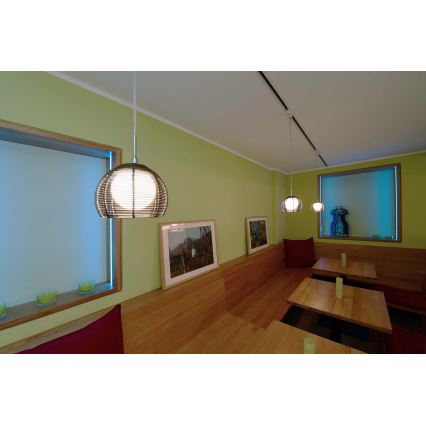 Deko-Light 342029 - Luster na lanku FILO 1xG9/40W/230V prečnik 16 cm srebrna