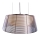 Deko-Light 342031 - Luster na sajli FILO 3xE27/60W/230V prečnika 39 cm srebrna