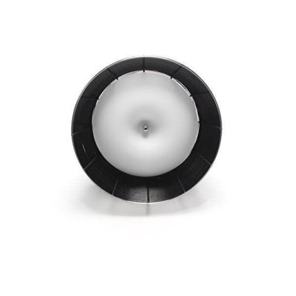 Deko-Light 342032 - Luster na sajli FILO 3xE27/60W/230V Ø 39 cm crna