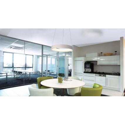 Deko-Light 342125 - LED prigušiva luster na sajli SCULPTORIS LED/27W/230V 4000K prečnik 60 cm