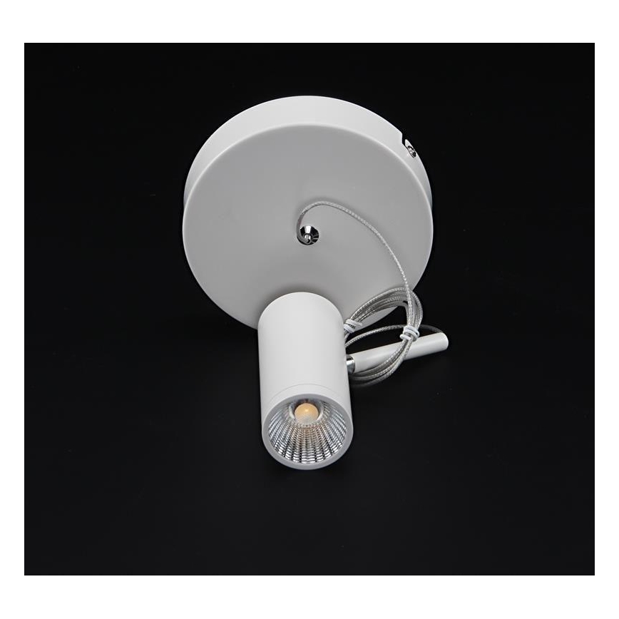 Deko-Light 348037 - LED prigušiva luster na sajli DABIH LED/7,2W/230V 3000K bela