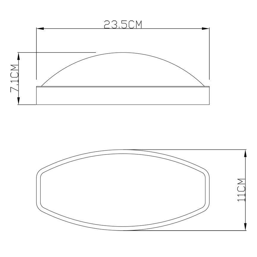 Deko-Light 731092 - LED spoljašnje zidno svetlo ERIDANI LED/13W/230V IP44 antracit