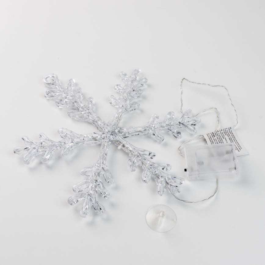 Dekoracija za prozor 8xLED/3xAA