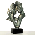 Dekoracija za sto 31,5x9,5x19 cm smola/patina