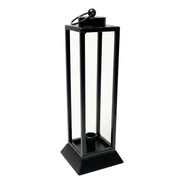 Dekorativna lanterna HALL 34 cm crna