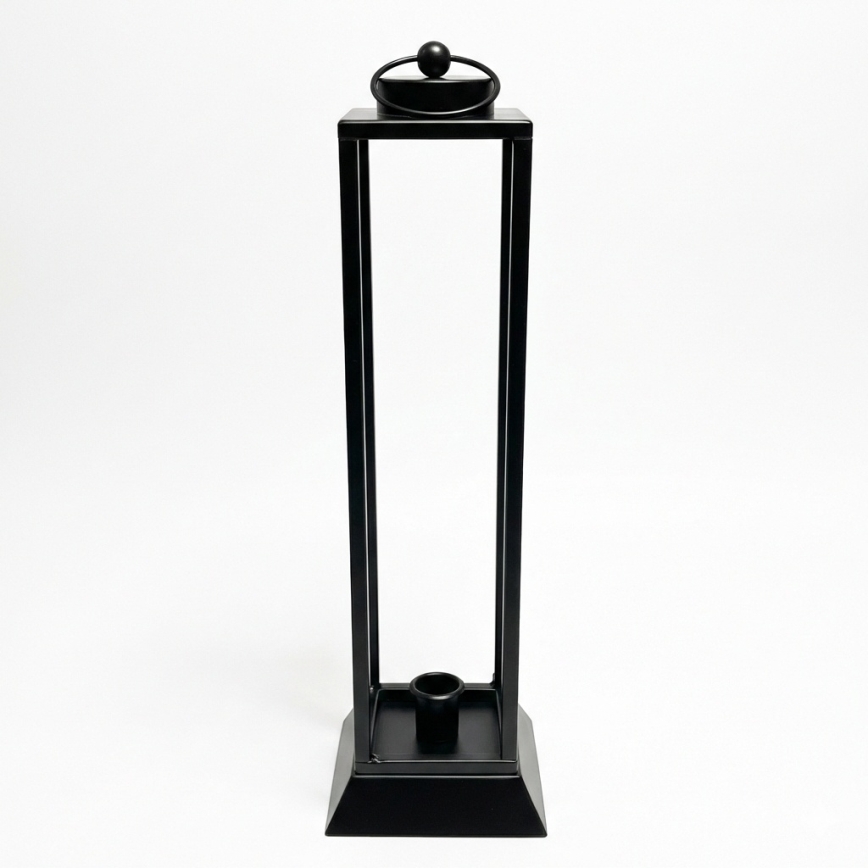 Dekorativna lanterna HALL 45,5 cm crna