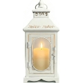 Dekorativna lanterna ROSEHILL 27,5 cm bela