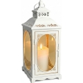 Dekorativna lanterna ROSEHILL 54,5 cm bela