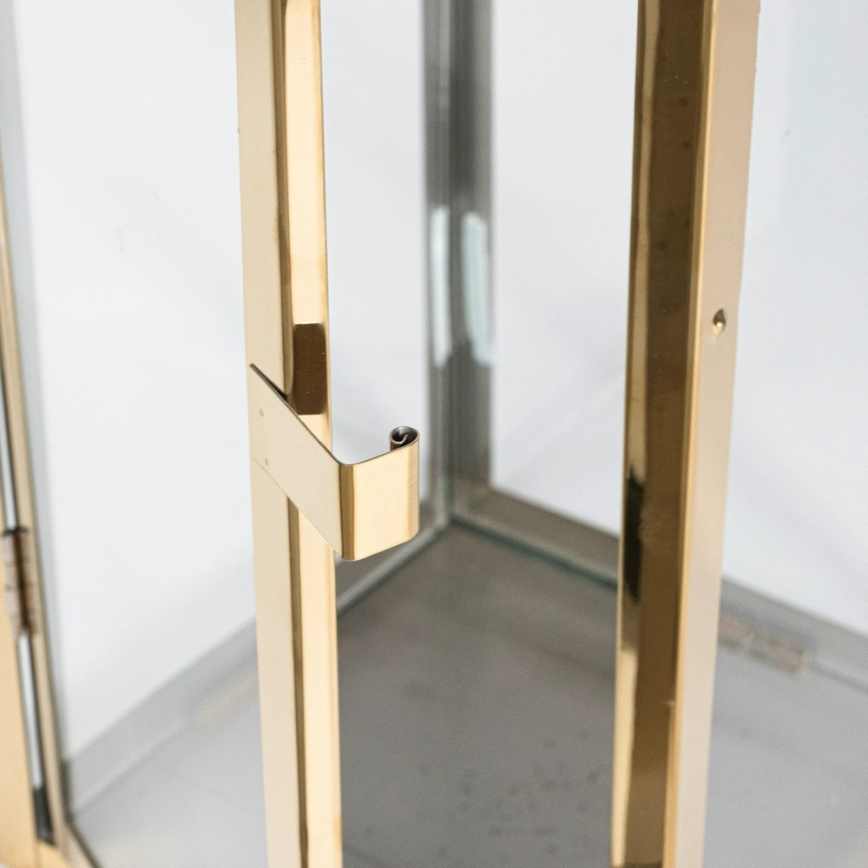 Dekorativna lanterna TOWER 63 cm zlatna