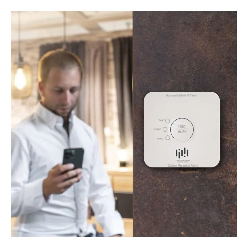 Detektor ugljen-monoksida GoSmart 2xAA Wi-Fi Tuya