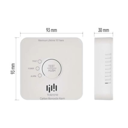 Detektor ugljen-monoksida GoSmart 2xAA Wi-Fi Tuya