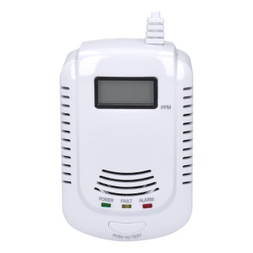 Detektor ugljen‑monoksida i zapaljivih gasova, 230 V