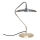 DFTP by Nordlux - LED stolna lampa ARTIST LED/15W/230V nerđajući čelik