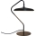 DFTP by Nordlux - LED stona lampa ARTIST LED/15W/230V crna
