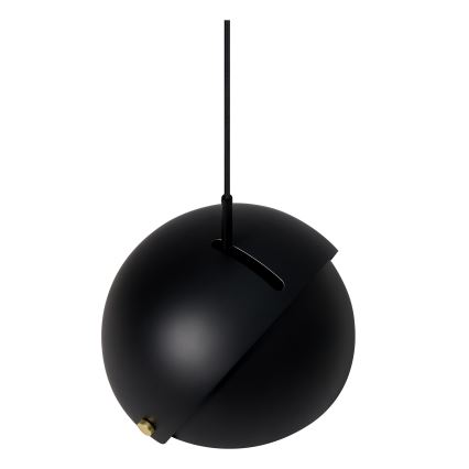 DFTP by Nordlux - Luster na sajli sa podesivim abažurom ALIGN 1xE27/15W/230V crna