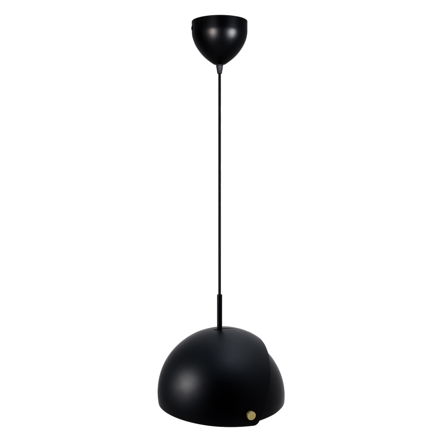 DFTP by Nordlux - Luster na sajli sa podesivim abažurom ALIGN 1xE27/15W/230V crna