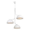 DFTP by Nordlux - Luster na sajli TULLIO 3xE14/25W/230V bela