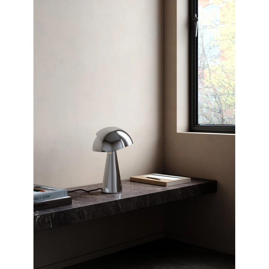 DFTP by Nordlux - Stona lampa ALIGN 1xE27/25W/230V sjajni hrom