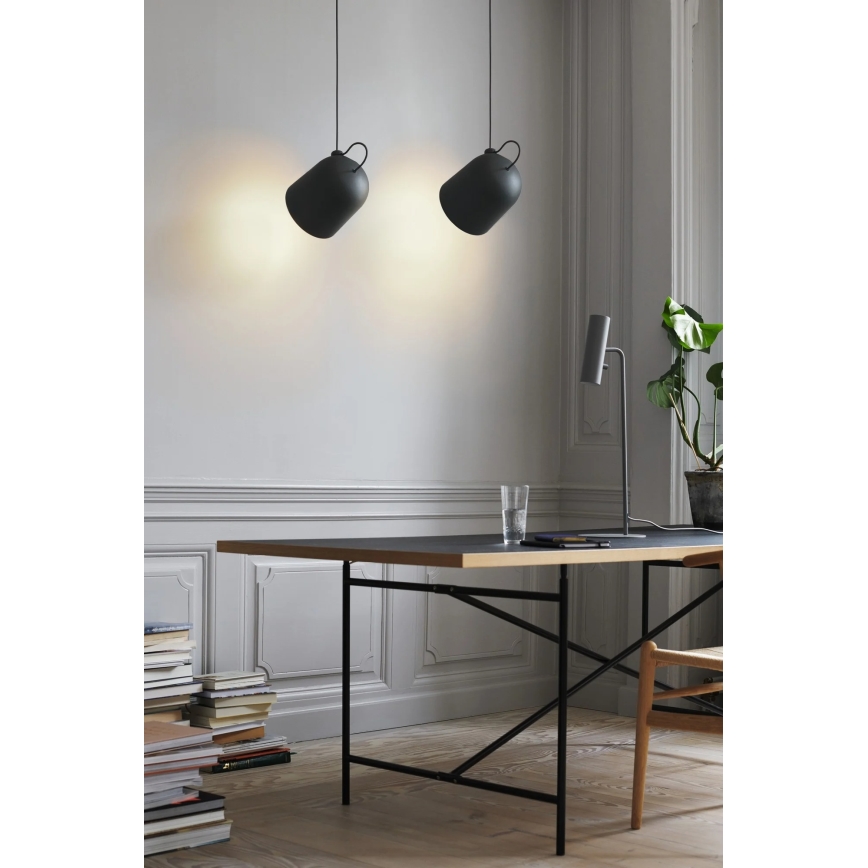 DFTP by Nordlux - Viseća lampa na sajli ANGLE 1xE27/25W/230V crna