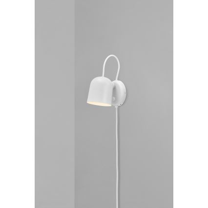 DFTP by Nordlux - Zidno reflektorsko svetlo sa USB portom ANGLE, 1xGU10/25W/230V, belo