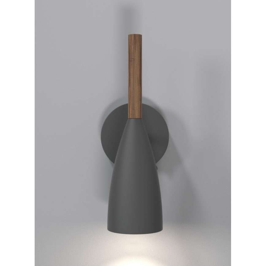 DFTP by Nordlux - Zidna spot svetiljka PURE 1xGU10/8W/230V, siva