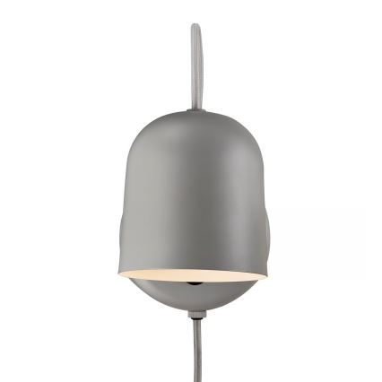 DFTP by Nordlux - Zidno usmereno svetlo sa USB portom ANGLE 1xGU10/25W/230V sivo