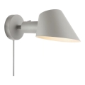 DFTP by Nordlux - Zidno svetilo STAY 1xE27/60W/230V sivo