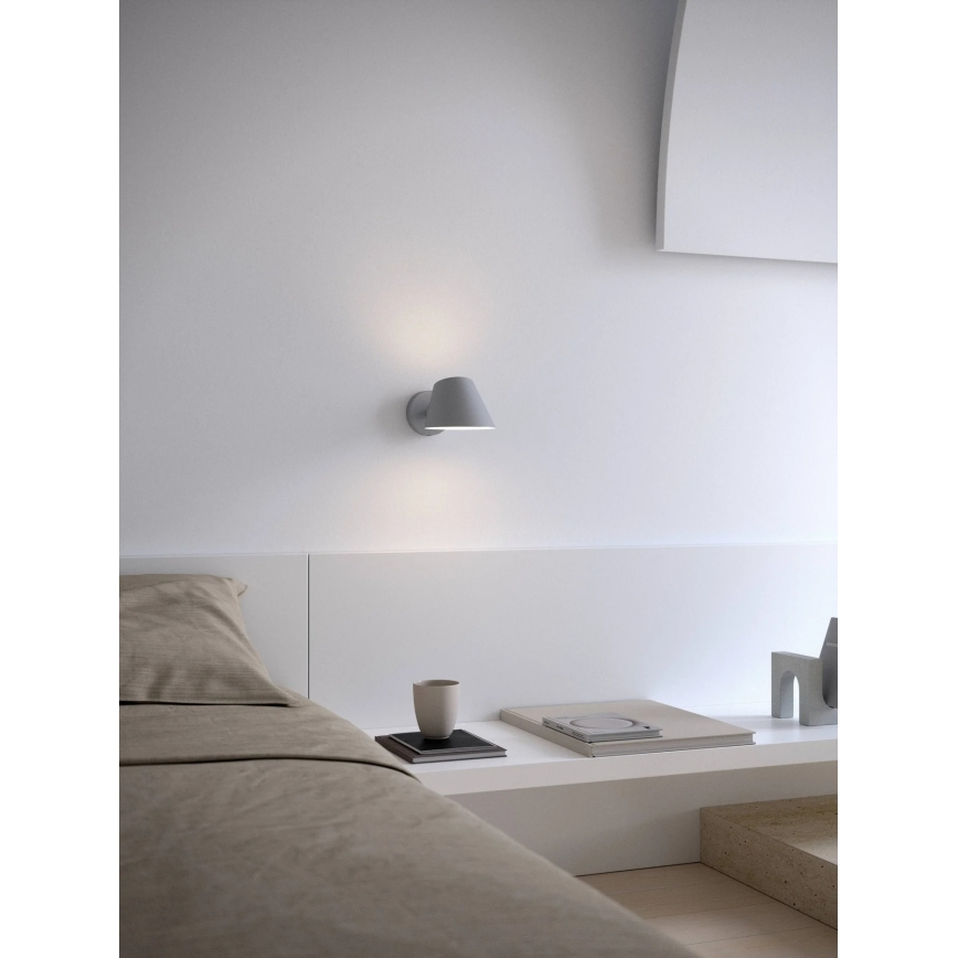 DFTP by Nordlux - Zidno svetilo STAY 1xE27/60W/230V sivo