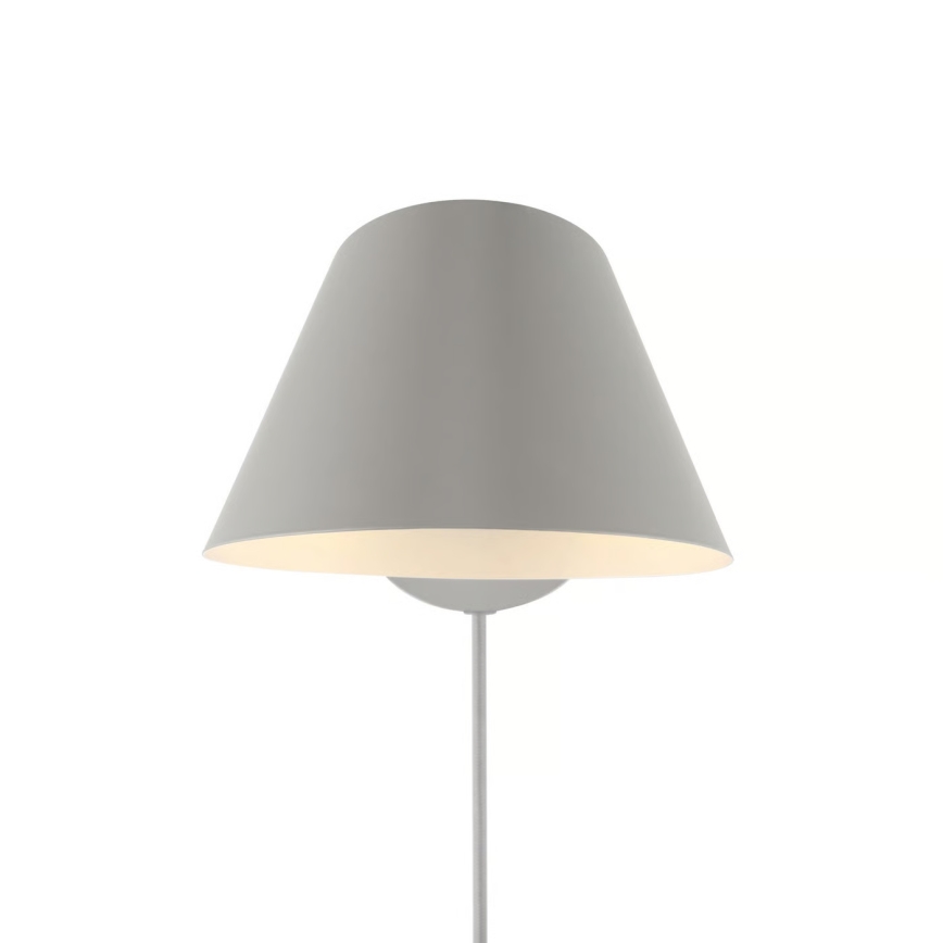DFTP by Nordlux - Zidno svetilo STAY 1xE27/60W/230V sivo
