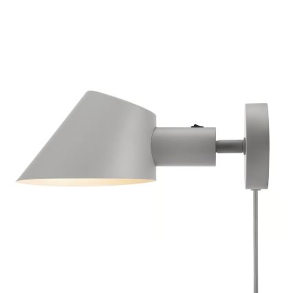 DFTP by Nordlux - Zidno svetilo STAY 1xE27/60W/230V sivo