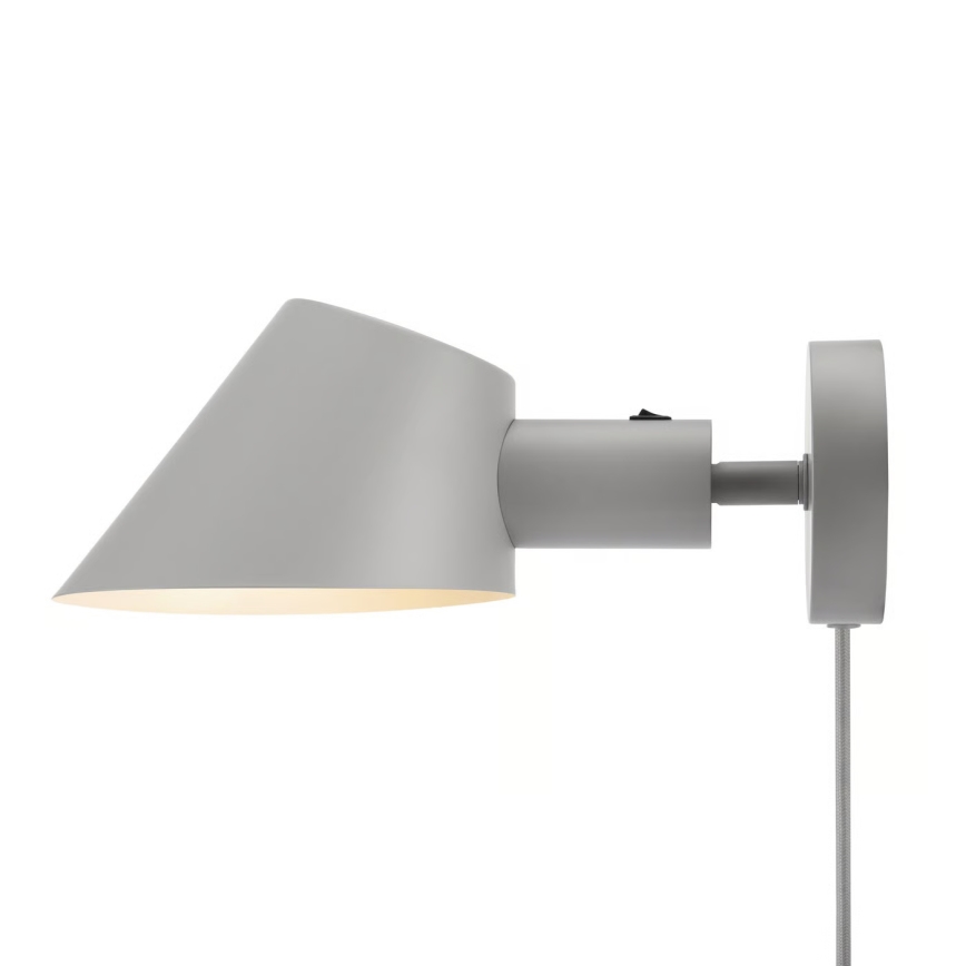 DFTP by Nordlux - Zidno svetilo STAY 1xE27/60W/230V sivo