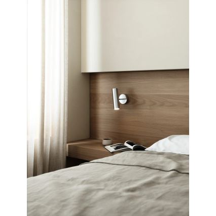 DFTP by Nordlux - Zidno svetlo MIB 1xGU10/20W/230V sjajni hrom