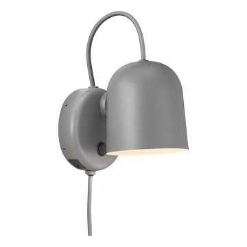 DFTP by Nordlux - Zidno usmereno svetlo sa USB portom ANGLE 1xGU10/25W/230V sivo