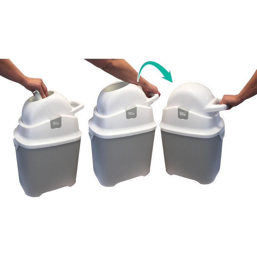 DiaperChamp - Kanta za pelene ONE siva