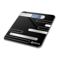 Digitalna lična vaga sa LCD ekranom, napajanje 2x AAA, crna