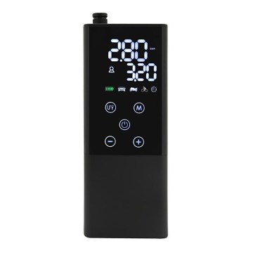 Digitalni džepni kompresor 4000 mAh 5V crni