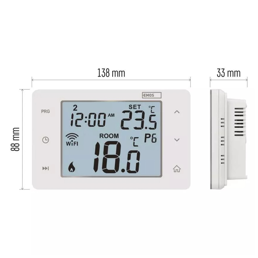 Digitalni termostat GoSmart 230V/6A