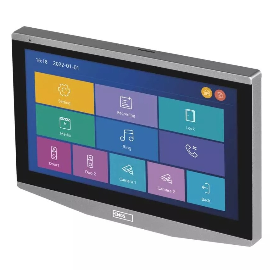 Dodatni monitor za video-interfon GoSmart 12V Wi-Fi Tuya