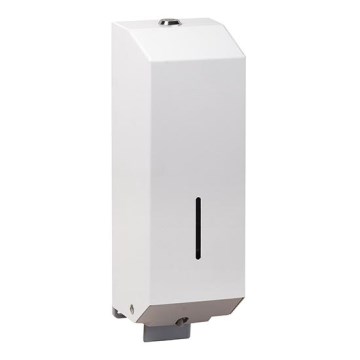 Dozator tečnog sapuna 10x32 cm nerđajući čelik/bela