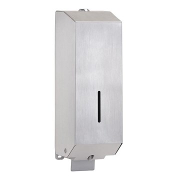 Dozator tečnog sapuna 10x32 cm od nerđajućeg čelika/srebrna