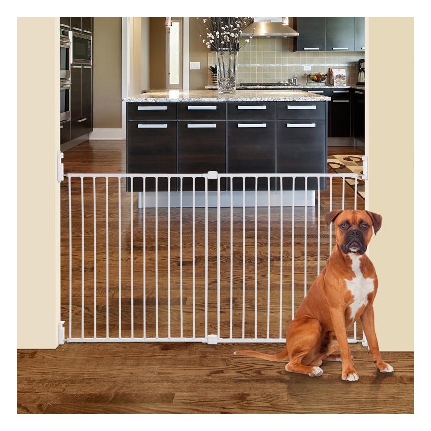 Dreambaby - Sigurnosna kapija BROADWAY 76-134,5 cm bela