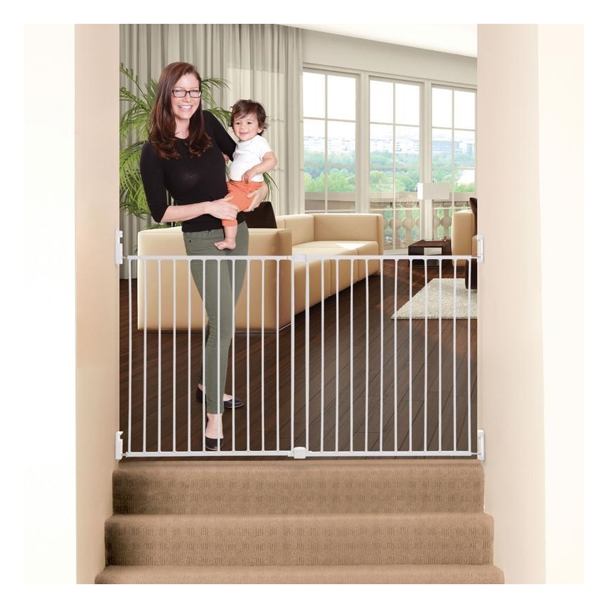 Dreambaby - Sigurnosna kapija BROADWAY 76-134,5 cm bela